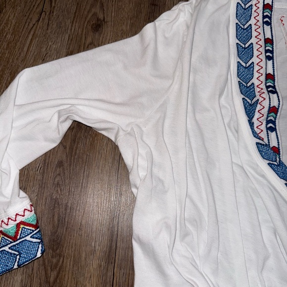 Johnny Was LA • Aztec Embroidered Fly Away Open Drape Cardigan - Picture 14 of 14